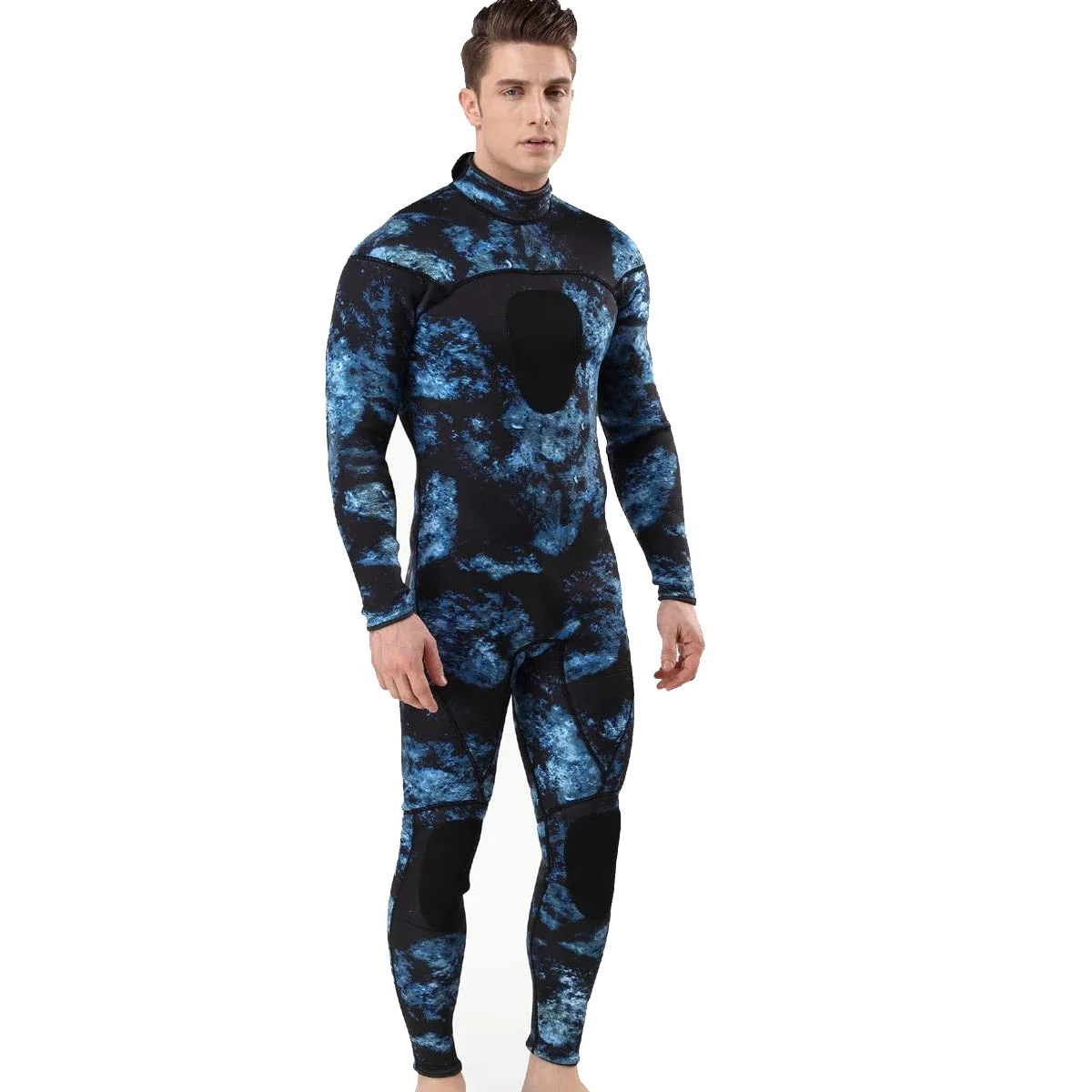 メンズカモフラージュネオプレンワンピースダイビングスーツ、ス - Wetsuit 3Mm Neoprene のレビューと価格