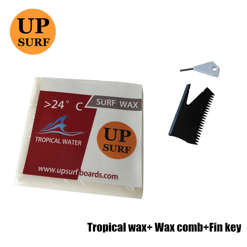サーフワックスサーフワックスコーム、フィンキー、良質、ベース - Surfboard Wax Tropical のレビューと価格