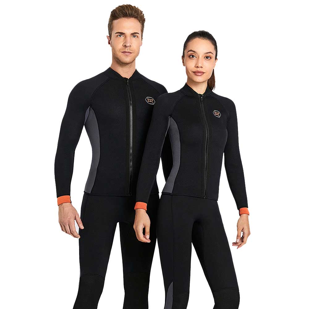3MM ネオプレンダイビングスーツ スプリットトップ 長袖ダ - Wetsuit 3Mm Neoprene のレビューと価格
