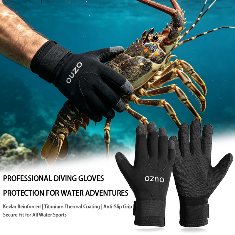 3mm ダイビンググローブ - CR チタンコーティング、耐 - Wetsuit 3Mm Neoprene のレビューと価格