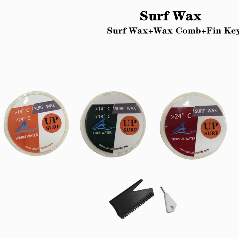 サーフワックスとフィンキーツール、ワックス除去コーム、クール - Surfboard Wax Tropical のレビューと価格