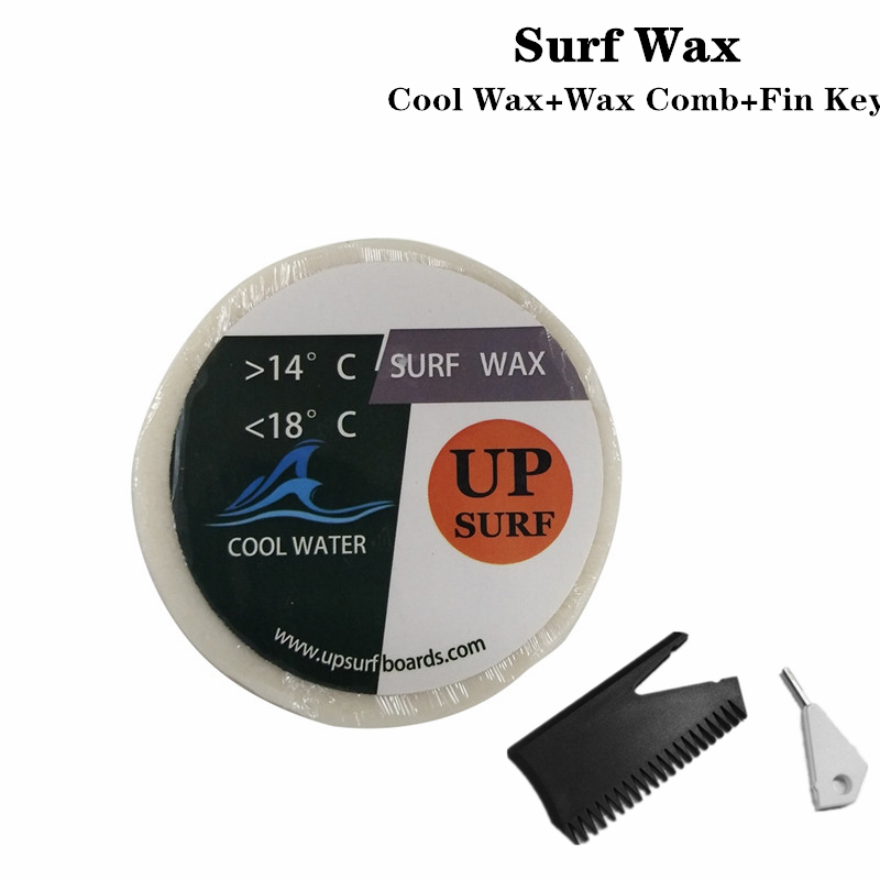 サーフワックスとフィンキーツール、ワックス除去コーム、クール - Surfboard Wax Tropical のレビューと価格
